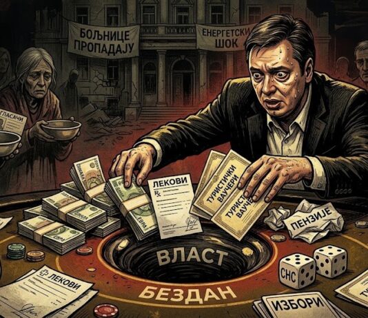 Последњи улог политичког коцкара: На ивици краха свог система, Вучић грчевито купује право на власт пре него што Србију гурне у понор